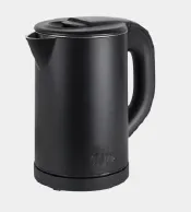 Stylischer Wasserkocher mit automatischer Abschaltung und Trockengehschutz, aus lebensmittelechtem 304 Edelstahl und PP-Gehäuse (Wechat:13510231336)