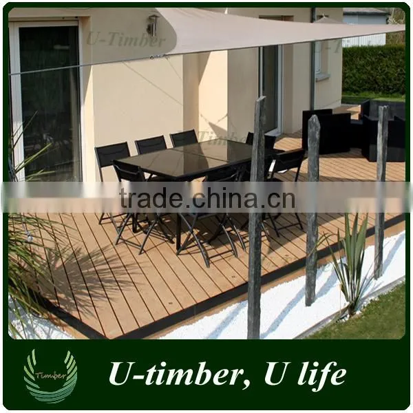New WPC Decking Floor Wood Plastic Composite Materials for Outdoor Use