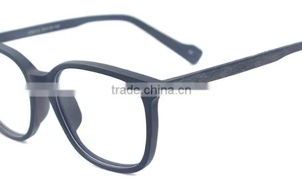 2016 Newest Designer for Men and Women Wooden Texture Acetate Full Rim Optical Glasses Frames photo-3