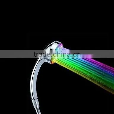 Three Colors Changing LED Bathroom Shower Head With Temperature Digital Display photo-2