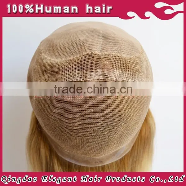 Qingdao Elegant 2015 Hot Sale Brazilian Human Hair Used Full Lace Wigs photo-2