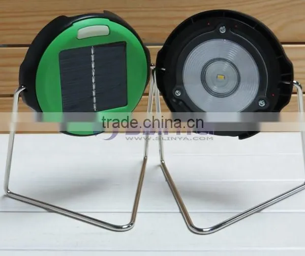 Outdoor Camp Tent Hook Stand Solar LED Lamp Book Light photo-4
