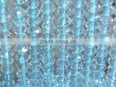 Blue Topaz Faceted Beads photo-2