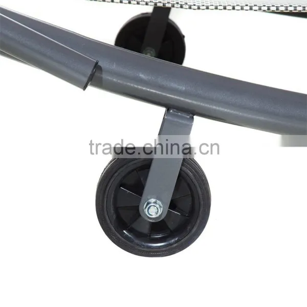 Double Hammock With Steel Stand and Sun Shade Hanging Hammock Chair Garden Swing Hammock photo-3