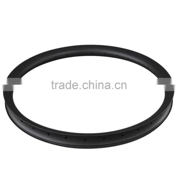 Carbon Beadless 50mm Wide Bicycle 650b+ Carbon Rims for 27.5 Plus Bikes Tubeless Compatible photo-2