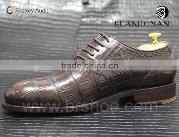 Classic Handmade Fashion Crocodile Leather Shoes Quality Choice photo-3