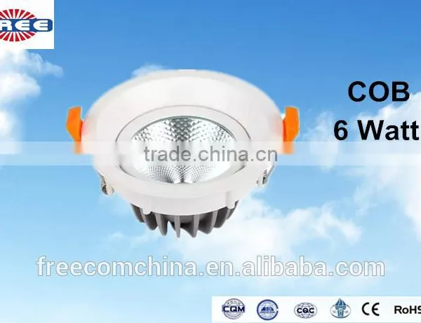 China Aluminum Led Down Light Fixture 10w COB Led Downlight Light Cover