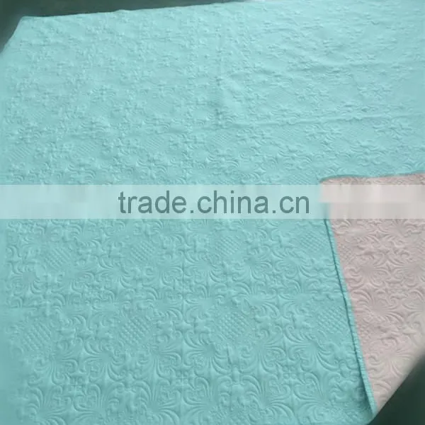 2016 New High Quality 3 Pisces Bedding Set Ultrasonic Polyester Wholesale Quilt photo-3