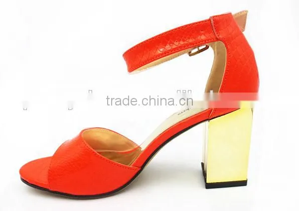 Hot Sell New High Heel Slingback Sandals for Office Lady photo-5