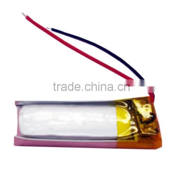 Small Li-Polymer Battery 401030 100mAh 3.7V With Stable PCM photo-2