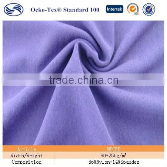 Anti-uv Meryl Lycra Spandex Nylon Fabrics Material for Yoga Fabrics Quality Choice