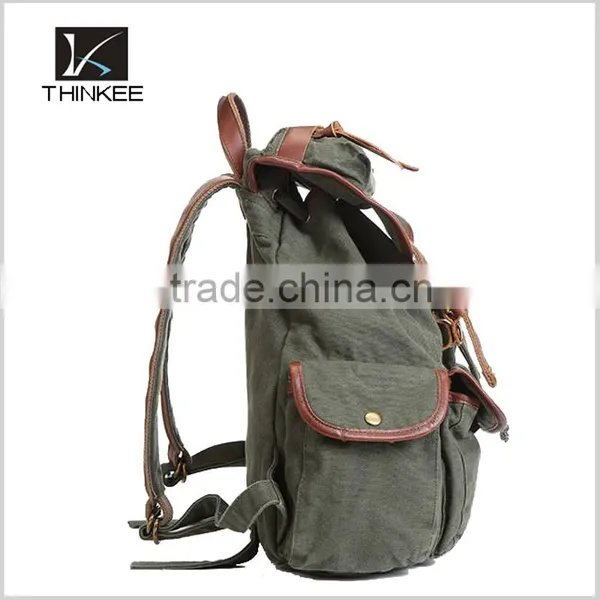 China New Products Fashion Unisex Canvas Bag Back Pack photo-2