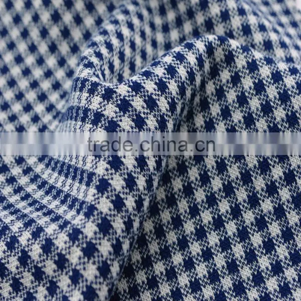 Polyester Viscose Tencel Elastic Yarn Dyed Knitted Fabric photo-2