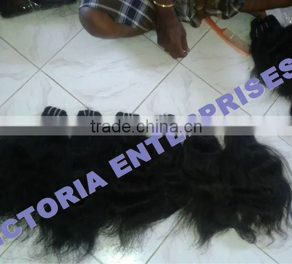 Human Hair Machine Weft