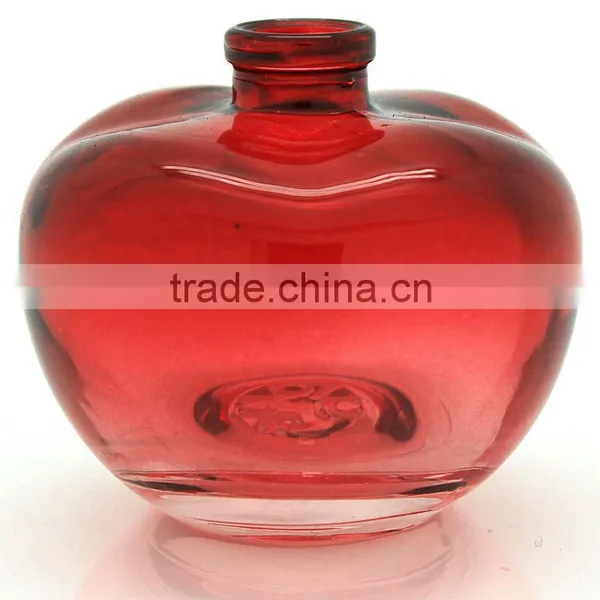 25ml Mini Apple Shaped Spray Glass Perfume Bottle photo-2