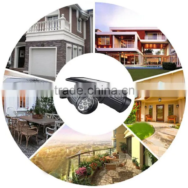 Solar Wireless Human Motion PIR Sensor Light 14 LEDs 150LM Landscape Spotlight Lamp Fiture for Attics Pathway Stairway Garage