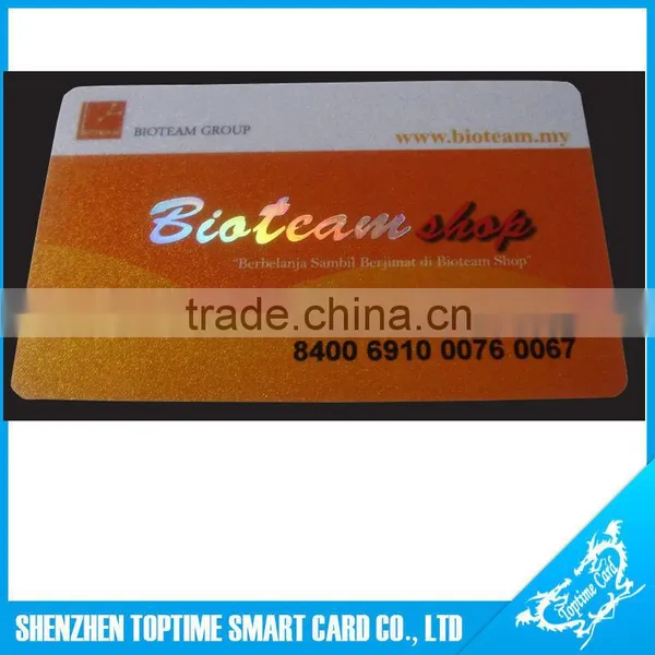 PVC Contactless Smart Card