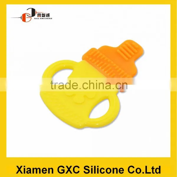 Promotional Lovely Safe Silicone Baby Teether Toy photo-2