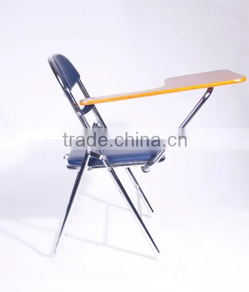 Plastic Folding PU Conference Chairs With Writing Board 1084B photo-3