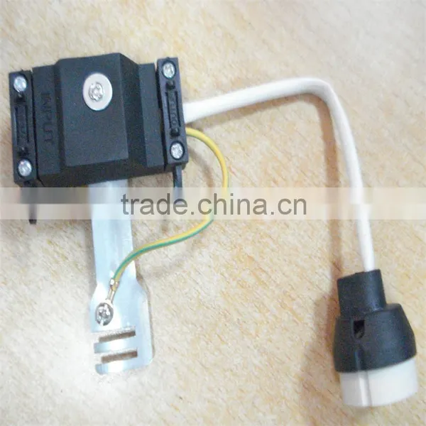 VDE Standard GZ10 Socket With Junction Box With Ground Wires photo-2