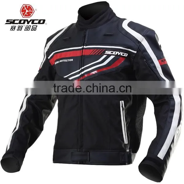 MOTOCYCLE RIDING JACKET Jk37 SCOYCO PU Leather