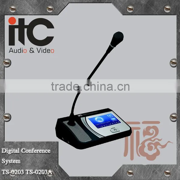 ITC TS Series Electronics Table Card Touch Screen Desktop Conference Microphone Prices photo-4