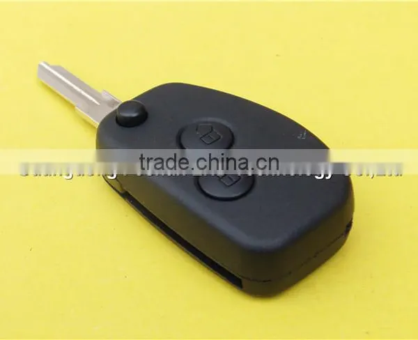 New Style 2 Button Modified Remote Folding Key Blank for Renault Flip Key Shell photo-5