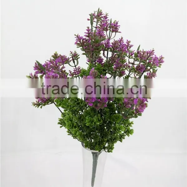 Wholesale Artificial Small Bunch for Decoratioin Part of Artificial Plant Wall photo-3