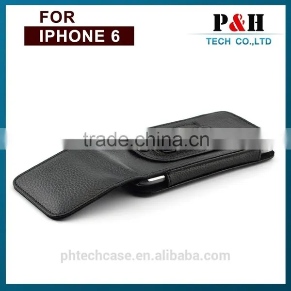 New Skin Faux Leather Pouch for Iphone 6 Plus photo-3