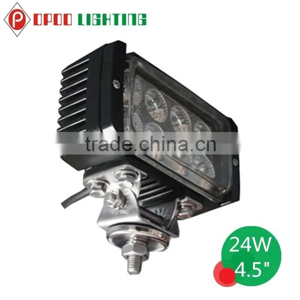 Top Quality 4.5" Rectangle Offroad 24W Led Work Light photo-3