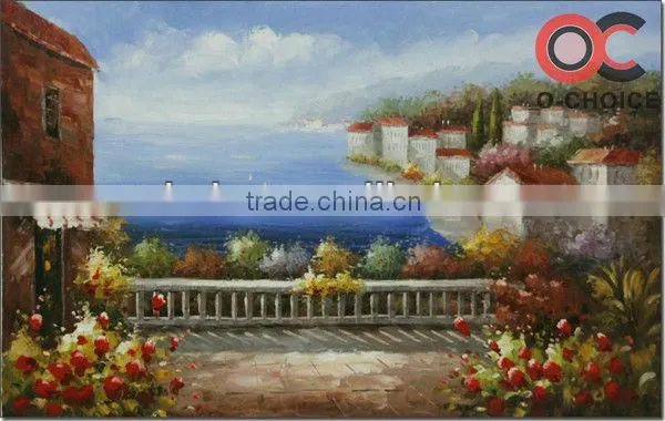 Beautiful Tuscany Landscape Oil Painting With Frames