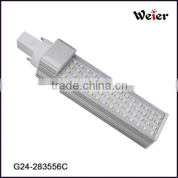 G24 Led 2835 56SMD PL Light 10W 90-265V AC photo-2