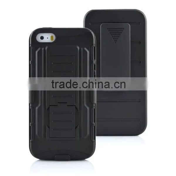 TPU+PC Future Armor Shockproof Hybrid Hard Case Cover + Holster Case For Iphone6 Waterproof 3 in 1 photo-5
