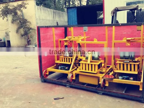 QMR2-45 Small Type Mobile Vibrating Block Laying Machine/ Portable Hollow Block Making Machine for Small Business at Home photo-6