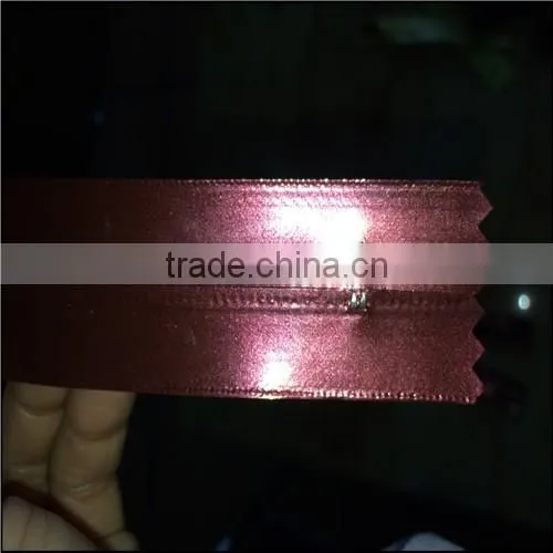 Wholesale Zippers in Rose Wine Color for Fashion Dress With OEKO-TEX CARTIFIED photo-4