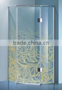 Showerroom Glass , Ceramic Digital Print Design, Hot Bend Glass, Tempered Glass