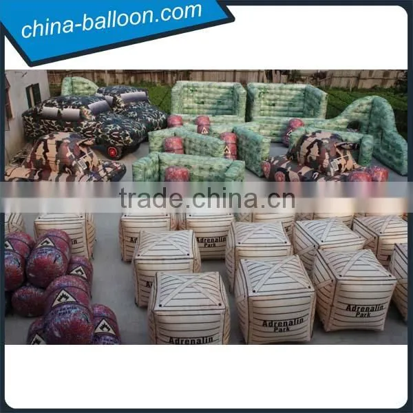 Exciting Inflatable Paintball Bunker,inflatable Air Bunker,colorful Inflatable Air Barrier for Outdoor Games photo-3