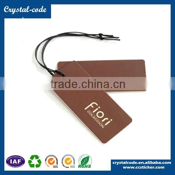Custom Garment Paper Jeans Label Clothing Hang Jeans Hang Tag Quality Choice photo-2