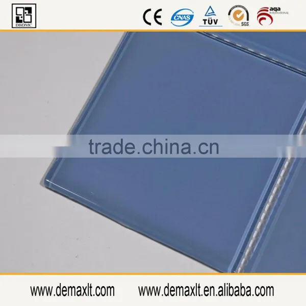 10x10cm Chip Sky Blue Square Mosaic Tile for Swimming Pool photo-3