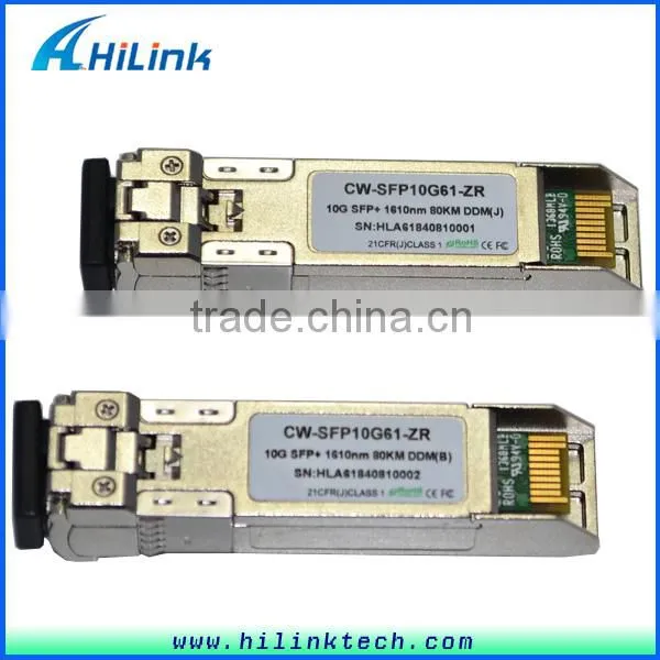 Compatible Juniper ZR Distance DDM 10G 1610nm 80km CWDM SFP photo-2