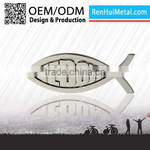 China Factory Supply Custom Metal Car Stickers Car Emblem Badges photo-4