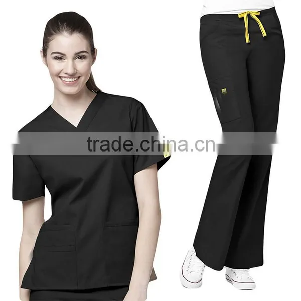 Top Quality Medical Scrubs China/OEM Service Supply Type and Scrubs Uniform Type Scrub Set photo-6
