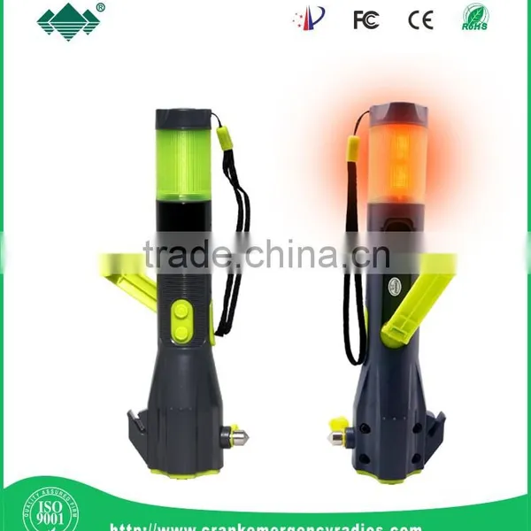 Outdoor Emergency Vehicle Tool Multifunction Safety Hammer With Flashlight photo-4