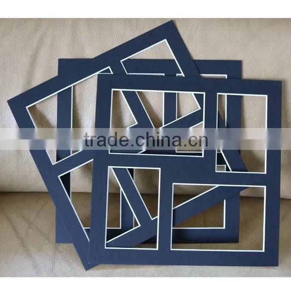 Wholesale 4ply 5x7 8x10 11x14 Precut Uncut White Black DIY Mats for Deco Home Frame photo-6