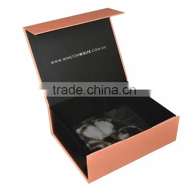Luxury Wholesale Logo Printing Paper Folding Box photo-3