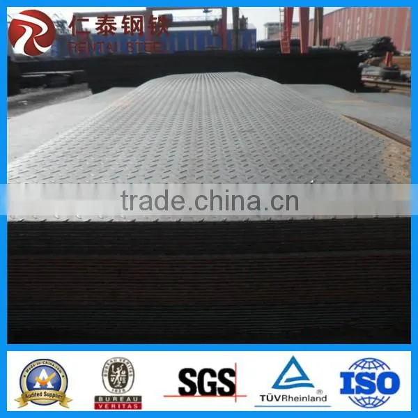 A36 SS400 Q235 Hot Rolled Checkered Steel Coil Steel Sheet photo-4