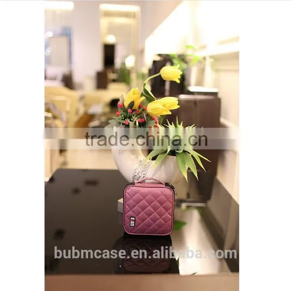 Purple 32 Capacity 230D Space Twill PVC Fabric DVD Case CD Holder Personalized cd Case Multi Disc Dvd Cases photo-5