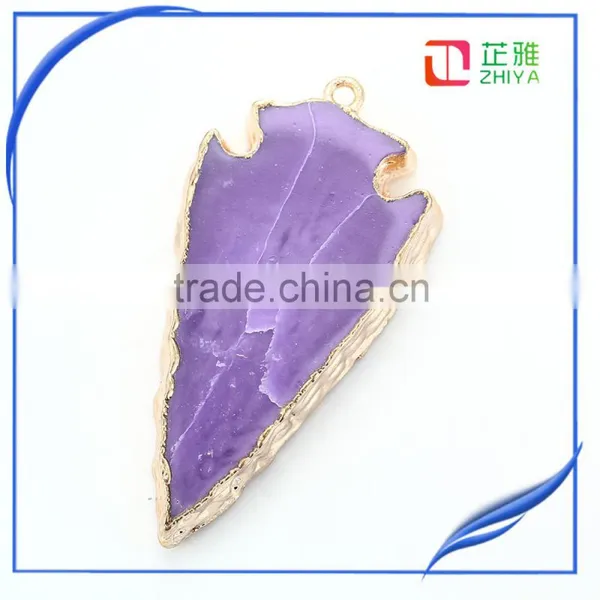 2016 Wholesale Pave Stone Druzy Pendant, Crystal Quartz Charming Jewelry photo-2