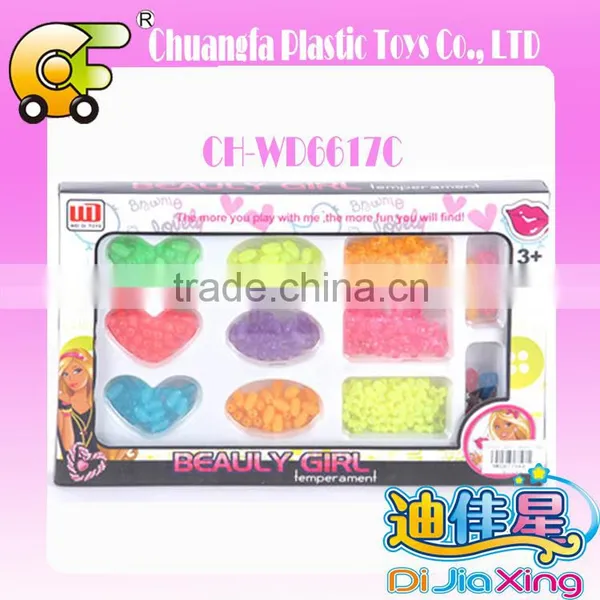 New Design DIY Plastic Beaded Bracelet Kids Diy Crafts photo-5