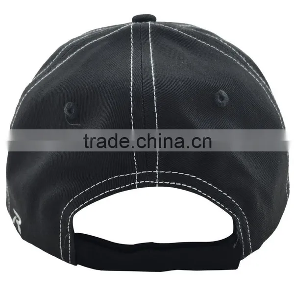 Common Feature Twill Cotton Fabric and 6 Panel Adults Age Group Hip-hop Baseball Cap Custom photo-2